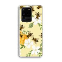 No flowers without bees: Samsung Galaxy S20 Ultra Transparant Hoesje