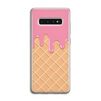 Ice cream: Samsung Galaxy S10 4G Transparant Hoesje