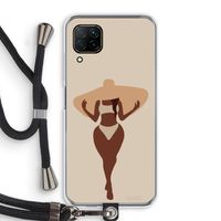 Let's get salty: Huawei P40 Lite Transparant Hoesje met koord