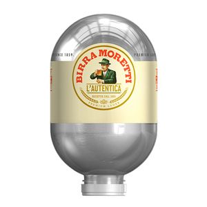 Birra Moretti - L'Autentica Blade Vat - 8 ltr