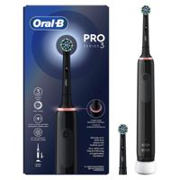 Oral B Pro 3 3000 Cross Action Tandenborstel Zwart Oral B Pro 3 3000 Cross Action Tandenborstel Zwart