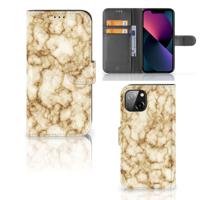 Apple iPhone 13 | Bookcase | Marmer Goud