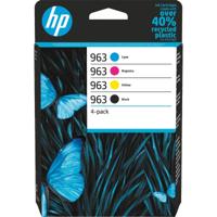HP inktcartridge 963, 700 - 1.000 pagina&apos;s, OEM 6ZC70AE, 4 kleuren