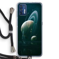 Mercurius: Motorola Moto G9 Plus Transparant Hoesje met koord