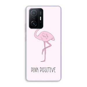 Pink positive: Xiaomi 11T Pro Transparant Hoesje