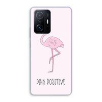 Pink positive: Xiaomi 11T Pro Transparant Hoesje
