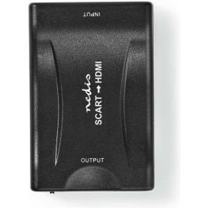Nedis HDMI-Converter Scart Female - HDMI Input 1080p 1.2 Gbps ABS Zwart