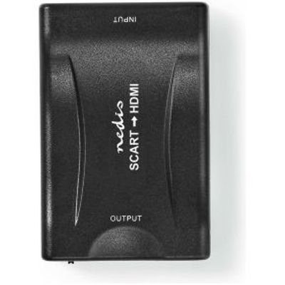 Nedis HDMI-Converter Scart Female - HDMI Input 1080p 1.2 Gbps ABS Zwart