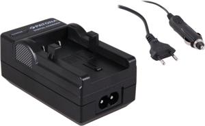 Olympus Li-10B / Li-12B, Sanyo DB-L10A/B lader incl. kabels (Patona)