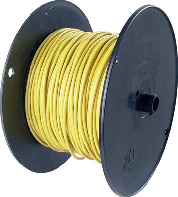 HERTH+BUSS Cables fly 0,75qmm yellow coil 100 m