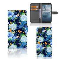 Telefoonhoesje | Met pasjeshouder | voor Nokia C2 2nd Edition IJsvogel