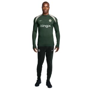 Nike Chelsea Strike Trainingspak 1/4-Zip 2025-2026 Donkergroen Wit