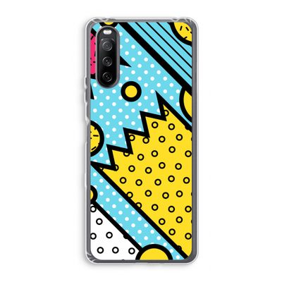 Pop Art #1: Sony Xperia 10 III Transparant Hoesje