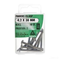 Parkers ck 4,2x38mm rvs 10st - Deltafix Parkers ck 4,2x38mm rvs 10st - Deltafix