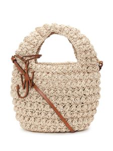 JW Anderson grand sac cabas Popcorn - Tons neutres