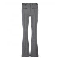 Zip73 - Grijs | Dames | Broek | Grijs | 32 | regular | Kamst mode