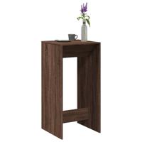 Bartafel 51x50x103,5 cm bewerkt hout bruin eikenkleurig Bartafel 51x50x103,5 cm bewerkt hout bruin eikenkleurig