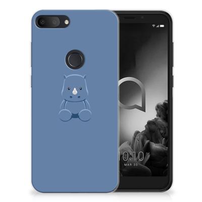 Alcatel 1S (2019) Telefoonhoesje met Naam Baby Rhino Alcatel 1S (2019) Telefoonhoesje met Naam Baby Rhino