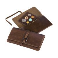 Piercing Pouch Real Leather Plug Pouches