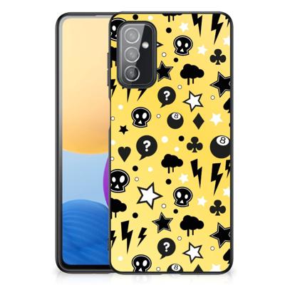 Telefoonhoesje Samsung Galaxy M52 Punk Geel