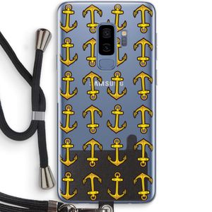 Musketon Anchor: Samsung Galaxy S9 Plus Transparant Hoesje met koord
