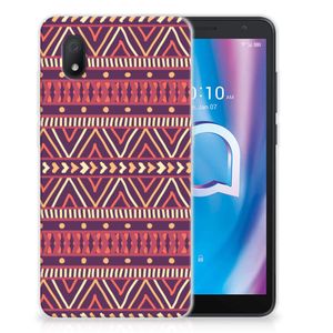 Alcatel 1B (2020) TPU bumper Aztec Paars