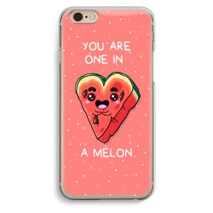 One In A Melon: iPhone 6 / 6S Transparant Hoesje