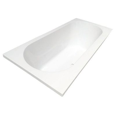 Ligbad Inbouw Aquasplash Puerto 180x80x50 Acryl Mat Wit Aquasplash