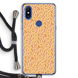 Camouflage: Xiaomi Mi Mix 3 Transparant Hoesje met koord