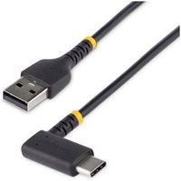 StarTech.com R2ACR-1M-USB-CABLE USB-kabel USB 2.0 USB A USB C Zwart