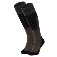 Skisok Essential 2-Pack | Donkergroen | 43/46