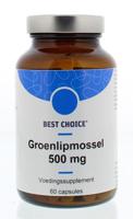 TS Choice Groenlipmossel 500 mg (60 caps)