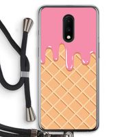 Ice cream: OnePlus 7 Transparant Hoesje met koord
