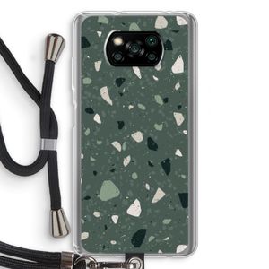 Terrazzo N°19: Xiaomi Poco X3 NFC Transparant Hoesje met koord