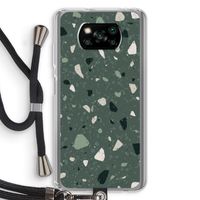 Terrazzo N°19: Xiaomi Poco X3 NFC Transparant Hoesje met koord