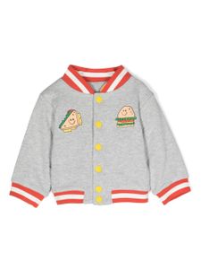 Stella McCartney Kids veste bomber à design réversible - Gris