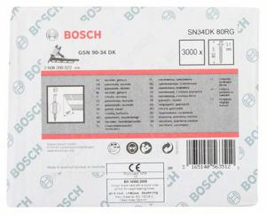 Bosch Accessories 2608200022 Stripnagels SN34DK Afmeting, lengte 80 mm 3000 stuk(s)