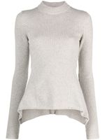 Rick Owens crew-neck long-sleeve jumper - Gris - thumbnail