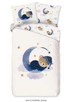 Good Morning Kinderdekbedovertrek "beer" - Ecru - (140x200/220 cm) - Katoen