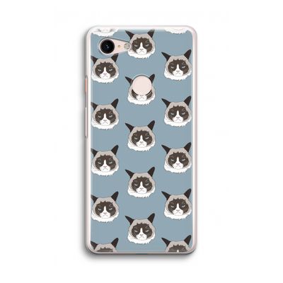 It's a Purrr Case: Google Pixel 3 Transparant Hoesje