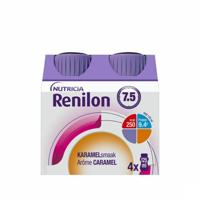 Renilon 7.5 Karamel Fles 4x125ml 177026 Nf Renilon 7.5 Karamel Fles 4x125ml 177026 Nf
