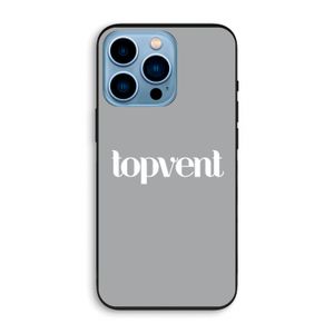 Topvent Grijs Wit: iPhone 13 Pro Biologisch afbreekbaar hoesje