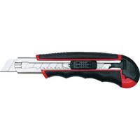 WEDO 78418 Wedo Profi-Cutter, AUTO-LOAD , 18 mm - nr. 78418 zwart/rood 1 stuk(s)