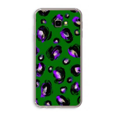 Green Cheetah: Samsung Galaxy J4 Plus Transparant Hoesje