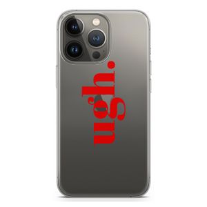 Ugh: iPhone 13 Pro Transparant Hoesje
