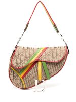 Christian Dior Pre-Owned sac porté épaule Rasta Trotter Saddle (années 1990-2000) - Marron