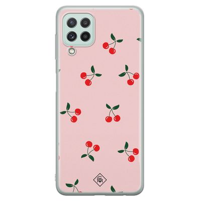Samsung Galaxy A22 4G siliconen hoesje - Kersjes