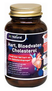 All Natural Hart, Bloedvaten Cholesterol Capsules