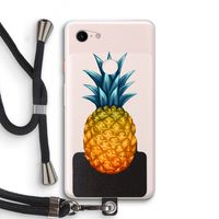 Grote ananas: Pixel 3 XL Transparant Hoesje met koord