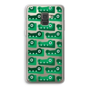 Crocs: Samsung Galaxy A8 (2018) Transparant Hoesje